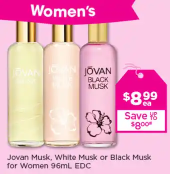 Jovan Musk, White Musk or Black Musk for Women