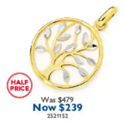 Prouds Tree of Life Pendant offer