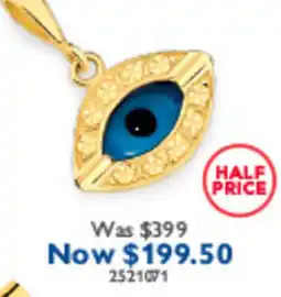 Prouds Eye Charm Pendant offer