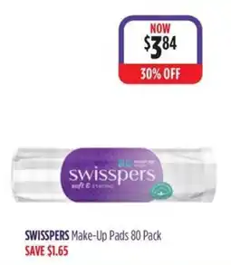 Wizard Pharmacy Swisspers Make-Up Pads offer