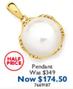 Prouds Pendant offer
