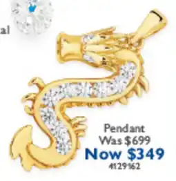 Prouds Dragon Pendant offer