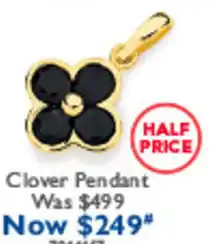 Prouds Clover Pendant offer