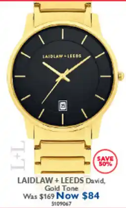 Prouds Laidlaw + Leeds David, Gold Tone offer