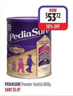 Wizard Pharmacy PediaSure Powder Vanilla offer