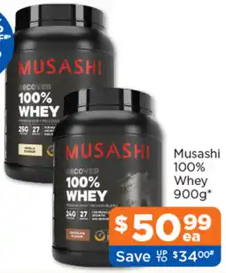 Good Price Pharmacy Musashi Recover 100% Whey offer