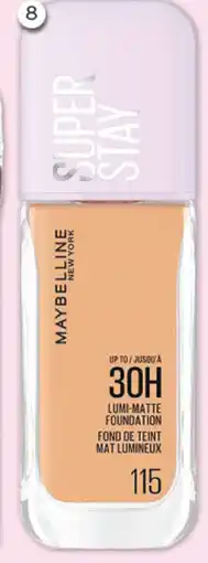 Good Price Pharmacy Maybelline New York Super Stay Lumi-Matte Foundation offer