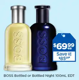 Good Price Pharmacy BOSS Bottled or Bottled Night 100mL EDT offer