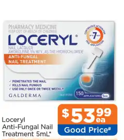 Good Price Pharmacy Loceryl Anti-Fungal Nail Treatment offer