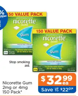 Good Price Pharmacy Nicorette Gum offer