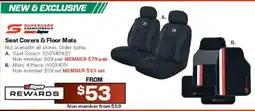 Repco Supercars Championship by Repco Seat Covers & Floor Mats offer