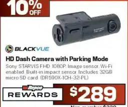 Repco BlackVue HD Dash Camera with Parking Mode offer