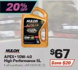 Repco Nulon Apex+ 10W-40 High Performance offer
