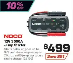 Repco Noco 12V 3000A Jump Starter offer