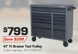 Repco 41" 11 Drawer Tool Trolley offer