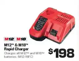 Repco M12 & M18 Rapid Charger offer