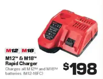 M12 & M18 Rapid Charger
