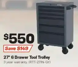 Repco 27" 6 Drawer Tool Trolley offer