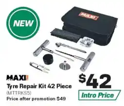 Repco Maxi Tyre Repair Kit 42 Piece offer