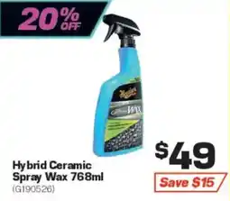 Repco Meguiar's Hybrid Ceramic Spray Wax offer