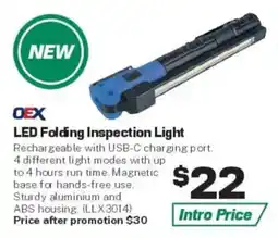Repco OEX LED Folding Inspection Light offer