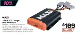 Repco Maxi 25A DC-DC Charger with Solar Input offer