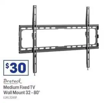 Brateck Medium Fixed TV Wall Mount 32-80"