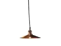 LivingStyles Forbes Metal Dish Pendant Light, Large, Antique Copper offer