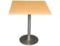 LivingStyles Caltana Commercial Grade Square Dining Table, 70cm, Beech offer