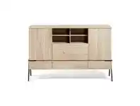 LivingStyles Detroit Solid Acacia Timber and Metal Buffet Table offer