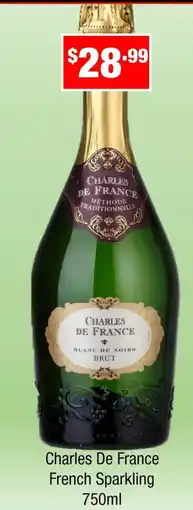 Liquor Stax Charles De France French Sparkling offer