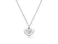 Bevilles Jewellery Michael Kors MKC1120AN040 Premium Necklace Silver offer