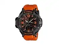 Bevilles Jewellery Casio G-Shock Orange an Black Dial Resin Strap Watch offer