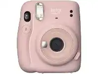 Officeworks Fujifilm Fuji Instax mini 11 Instant Film Camera Blush Pink offer