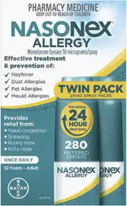 Discount Drug Stores Nasonex Allergy Nasal Spray 280 Doses offer
