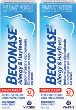 Discount Drug Stores Beconase Allergy & Hayfever Nasal Spray 200 Doses offer