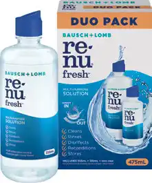 Discount Drug Stores Renu Fresh Multi-Purpose Solution Duo Pack + 120mL offer