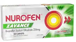 Discount Drug Stores Nurofen Zavance 24 Caplets offer