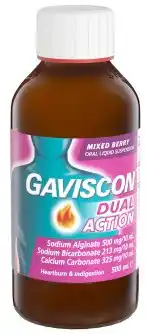 Discount Drug Stores Gaviscon Dual Action Liquid Mixed Berry offer