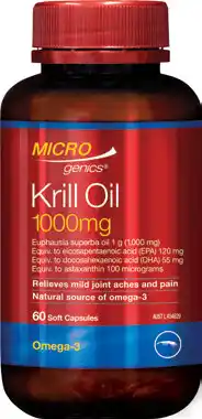 Discount Drug Stores Microgenics Krill Oil 1000mg 60 Capsules offer