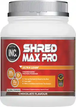 Discount Drug Stores INC Shred Max Pro Chocolate Flavour offer