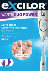 Discount Drug Stores Excilor Warts Duo Power Treatment offer