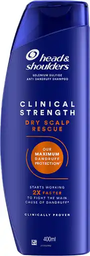 Discount Drug Stores Head & Shoulders Clinicals Dry Scalp Rescue Shampoo offer