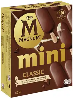 IGA Streets Magnum Ice Cream Selected Varieties offer