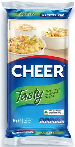 IGA Cheer Cheese Block Selected Varieties offer