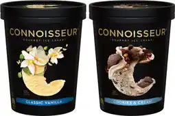 IGA Connoisseur Gourmet Ice Cream Selected Varieties offer