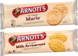 IGA Arnott’s Plain Biscuits Selected Varieties offer