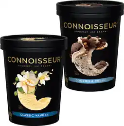 IGA Connoisseur Gourmet Ice Cream Selected Varieties offer