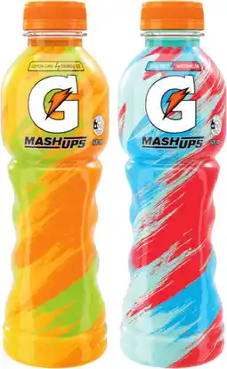 IGA Gatorade MashUps Lemon‑Lime & Orange Ice or Blue Bolt & Watermelon 600mL offer