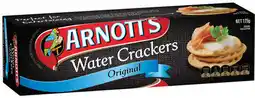 IGA Arnott’s Original Water Crackers offer